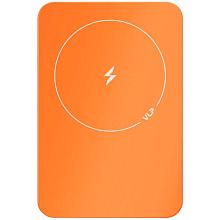 Внешний аккумулятор c БЗУ VLP LITE Power Snap 5000 мАч, оранжевый - 0