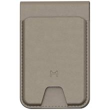 Кардхолдер Magssory Geotag Magnetic Find My Flip Wallet MagSafe, латте - 0