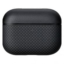 Чехол Pitaka Ультра тонкий черный, для AirPods Pro 3 - 0
