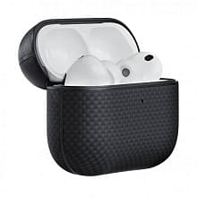 Чехол Pitaka Ультра тонкий черный, для AirPods Pro 3 - 1