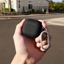Чехол Elago Silicone Hang case черный, для AirPods 4/4 ANC - 2