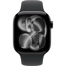 Смарт-часы Apple Watch Series 11 GPS 42mm (корпус - черный, ремешок Sport Band черный, размер M/L) - 2