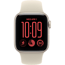 Смарт-часы Apple Watch SE 3 GPS 40mm (корпус - сияющая звезда, ремешок Sport Band песочный, размер S/M) - 1