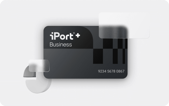 iport+ business card